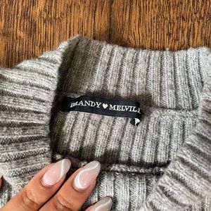 Brandy Melville grey sweater